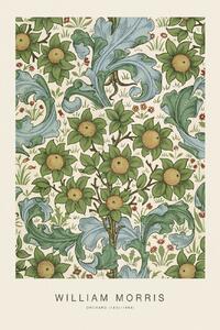 Artă imprimată Orchard (Special Edition Classic Vintage Pattern) - William Morris, (26.7 x 40 cm)