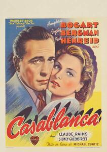 Belgian School, - Reproducere Casablanca, (26.7 x 40 cm)