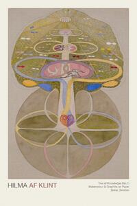 Artă imprimată Tree of Knowledge Series (No.1 out of 8) - Hilma af Klint, (26.7 x 40 cm)