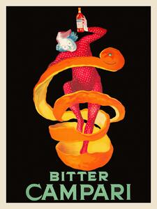 Artă imprimată Bitter Campari (Vintage Bar Ad) - Leonetto Cappiello, (30 x 40 cm)