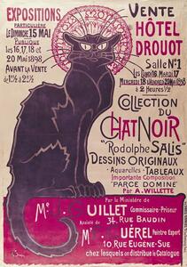 Theophile Alexandre Steinlen - Artă imprimată Le Chat Noir, (26.7 x 40 cm)