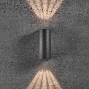 Nordlux Aplică LED de exterior Asbol cu șablon, Negru, Metal, Modern