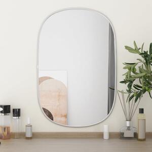 Oglindă de perete, argintiu, 60x40 cm