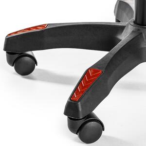 Scaun de gaming negru-rosu, VORTEX