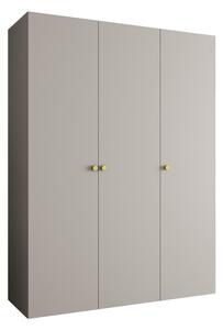 Dulap de haine 150 cm Parna 1 (Cașmir + Auriu). 1125876
