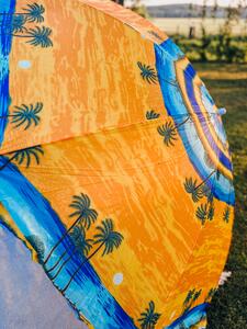 Umbrela de soare portocaliu-albastru, OASIS 180 cm