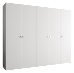 Dulap de haine 250 cm Parna 1 (alb + Argintiu). 1125891