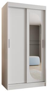 Dulap de haine 100 cm Lulu (alb). 1125966
