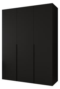 Dulap de haine 150 cm Alice 1 (Negru + Negru). 1126107
