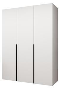 Dulap de haine 150 cm Alice 1 (alb + Negru). 1126104