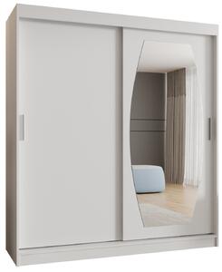 Dulap de haine 180 cm Rosaria (alb). 1126301