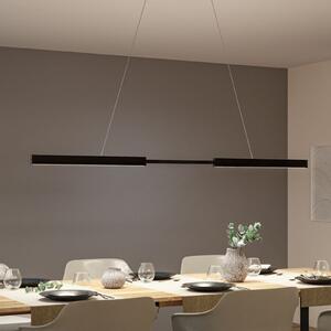 Paulmann Lampă suspendată LED Aptare, negru, cu senzor, dimabil, reglabil, Negru, Studiu / Birou, Metal, Modern