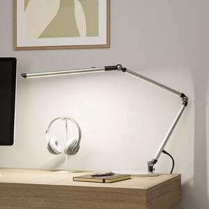 Paulmann Lampa de birou cu LED FlexBar, argintie, 36 cm, CCT, reglabil, Metalic, Studiu / Birou, Aluminiu, Modern