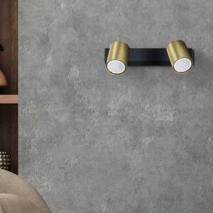 Light Prestige Snow lampă de tavan 2x50 W negru-auriu LP-731/2WGD