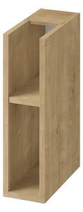 Cersanit City, dulap raft inferior deschis 20x45x72 cm, stejar, S584-025-DSM