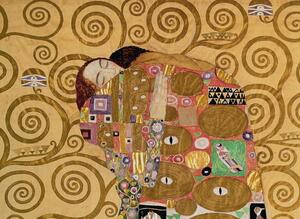 Reproducere Fulfilment (Stoclet Frieze) c.1905-09, Gustav Klimt