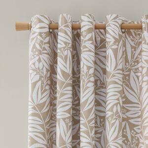 Draperii maro deschis 2 buc. 168x229 cm Sorrel Leaves – Catherine Lansfield