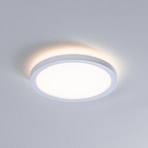 Paulmann Panou LED Atria Shine, Ø 19 cm, alb, IP44, 3000 K, pornit/oprit, Alb, Studiu / Birou, Plastic, Modern