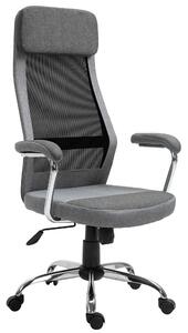 Vinsetto scaun ergonomic, inaltime reglabila, 65x60x119-129cm | AOSOM RO