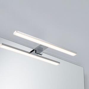 Paulmann Lampa cu LED pentru oglindă Evie, crom, 40 cm, IP44, Crom, Baie, Plastic, Modern