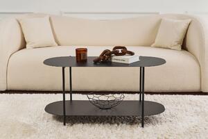 Măsuţă de cafea, Hanah Home, Culoare: Negru