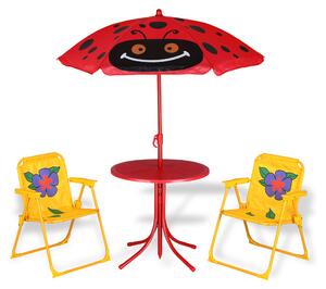 Deuba Set de grădină pentru copii Beetle 2+1