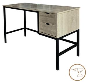 Birou de lucru Ramen Negru 120x48x76 cm