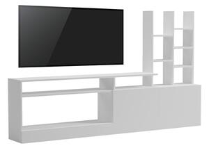 Comoda TV Seruno Alb 170x25x100 cm