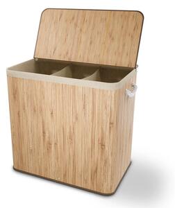 Juskys Coș de bambus Curly 150 L - natural