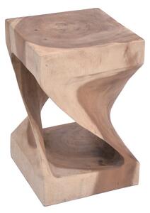 Masuta laterala Hourian Natural 30x30x65 cm