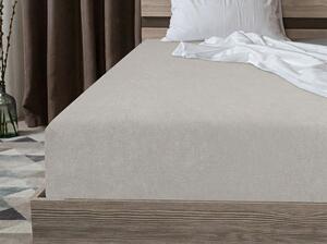 Cearsaf frote MOLTON gri deschis 90 x 200 cm