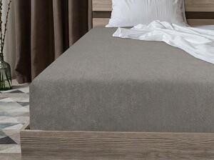 Cearsaf froté MOLTON gri inchis 90 x 200 cm