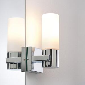 Paulmann Lampa cu LED pentru oglindă Gemini, cromată, set de 2 bucăți,, reglabil, Crom, Baie, Metal, Modern