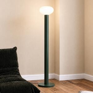 ALDEX Lampadar Flo, verde, înălțime 138 cm, 1 bec, sticlă, Verde, Camera de zi / sufragerie, Metal, Design