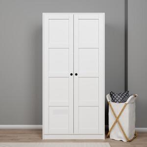 Dulap cu rafturi Luckiny D (alb). 1127603