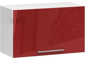 Dulap superior bucătărie Organo W 60 (alb + roșu lucios). Promo -18%. 1117100