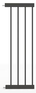 Extensie 28 cm pt. Poartă de Siguranță 180° pentru Copii și Animale, NEGRU