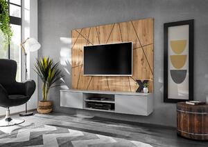 Mobilier living Xavus G2 (perla grey + stejar artisan). 1118836