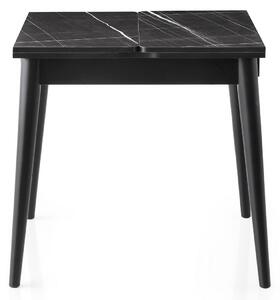 Masă sufragerie extensibilă Totento (negru). 1121645