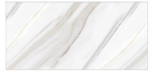 Set 10x Tapet Marmura, AT PERFORMANCE®, suprafata acoperire 1.8 mp, autoadeziv, waterproof, usor de montat, design modern, 30x60 cm, alb linii