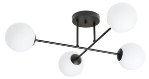 Emibig Roma lampă de tavan 4x10 W negru 1232/4
