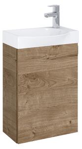 Roca Ravell lavoar cu dulap 45.2 cm stejar A852448808