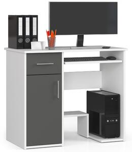 Masă PC Jaloms (alb + gri). Promo -18%. 1128525