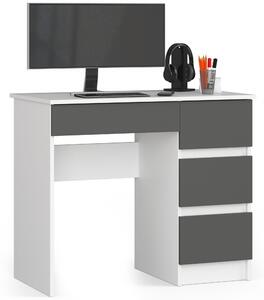 Masă PC Benicio II (Alb + grafit gri) (D). Promo -22%. 1128538