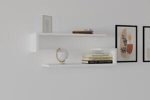 Rafturi perete, Classic Form, UnicUtil, 60 x 15 x 19 cm, Alb