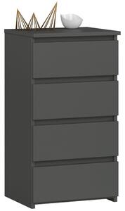 Comodă Cipriano II (grafit gri). Promo -18%. 1128607