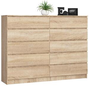 Comodă Kurtinaitis 10SZ (Stejar sonoma). Promo -13%. 1128684