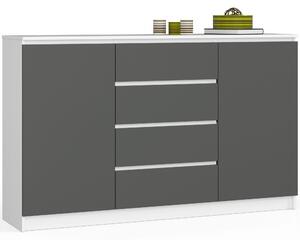 Comodă Koa (alb + gri). Promo -18%. 1128690
