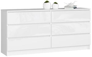 Comodă Koa III (alb lucios). Promo -17%. 1128703