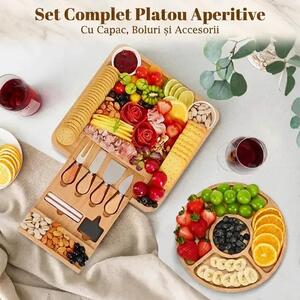 Plattera™ Set Platou Brânzeturi și Mezeluri